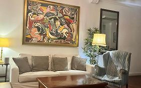 Small Stylish Room With Comfortable Queen-Size Bed In Very Large, Beautifully Decorated Shared Flat In The Historic Centre Of Malaga
